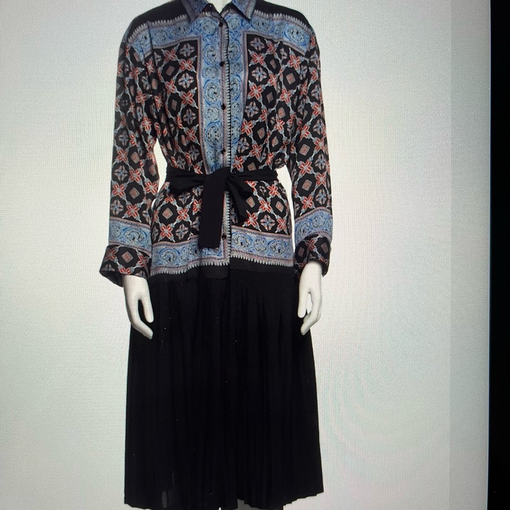 Sandro Rjoel Printed Midi Dress - Picture 2 of 11